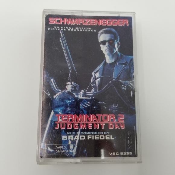 Collectable Terminator 2 Soundtrack Cassette Tape